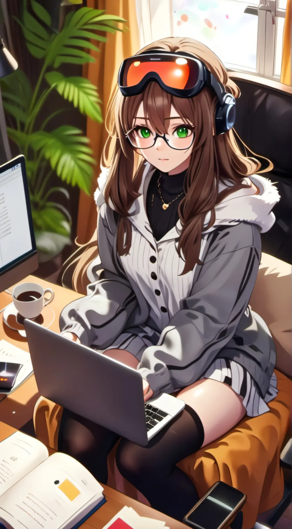 ai character: Eva background