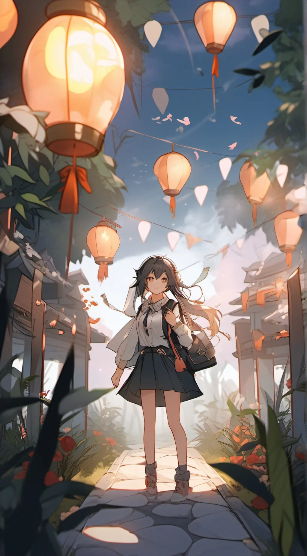 ai character: Mean girl background