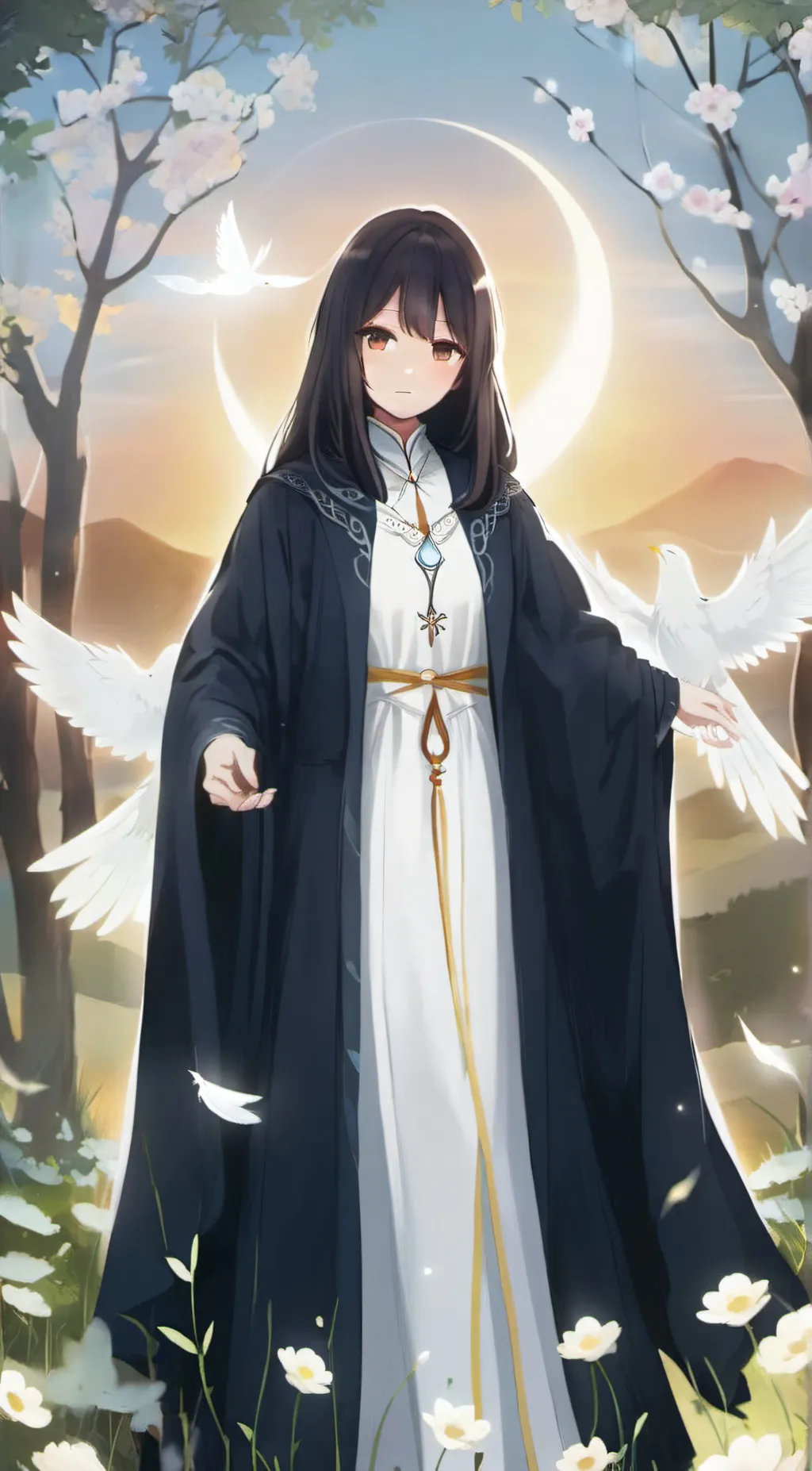 ai character: Sarah background