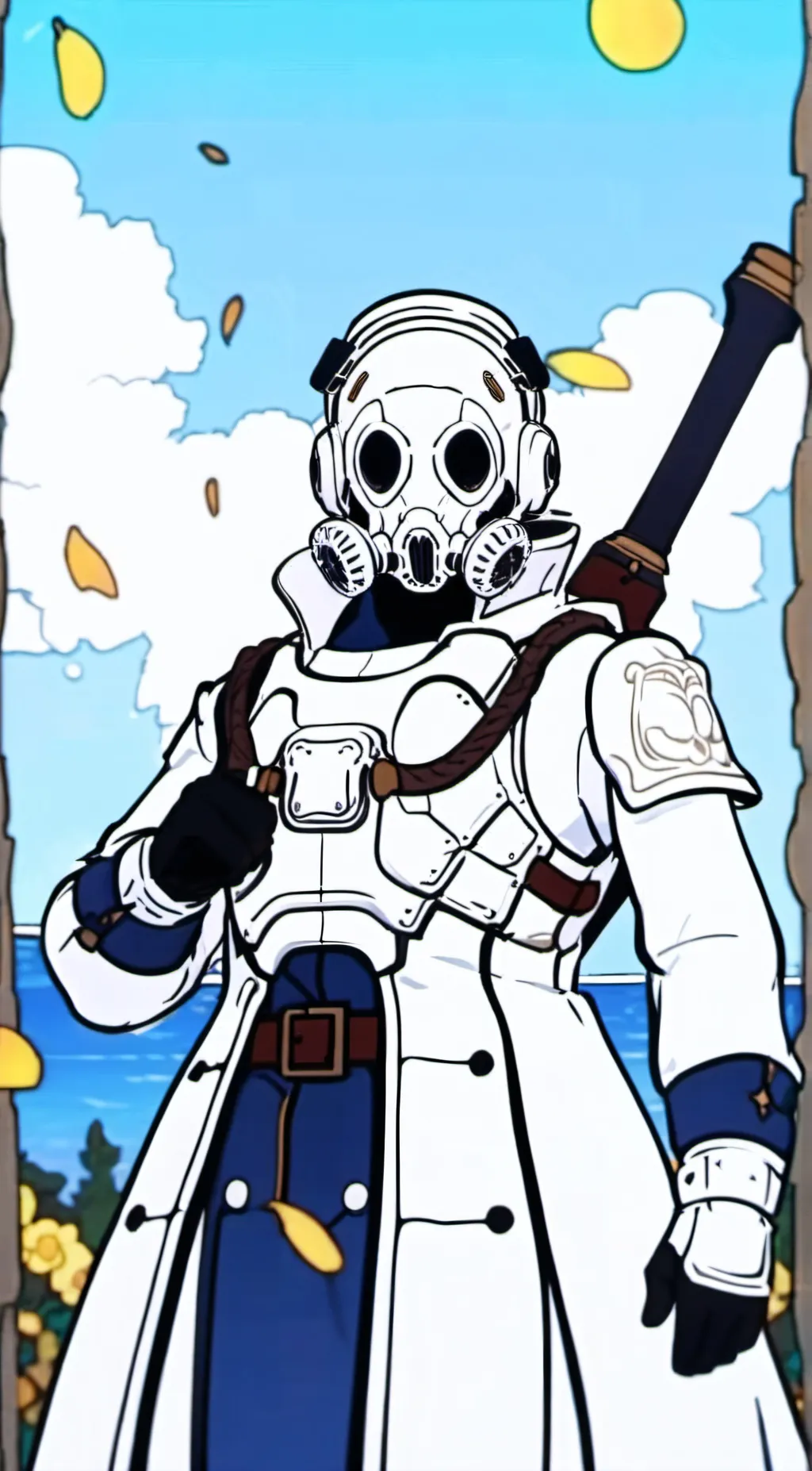 ai character: Janosoto  background