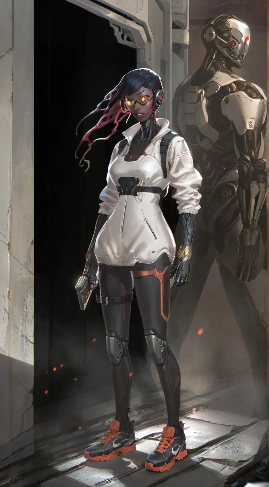 ai character: Kira background