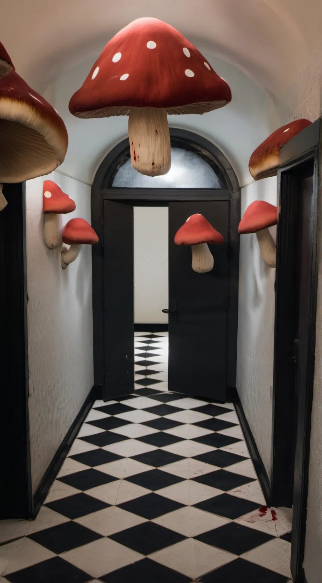 ai character: the room.  background