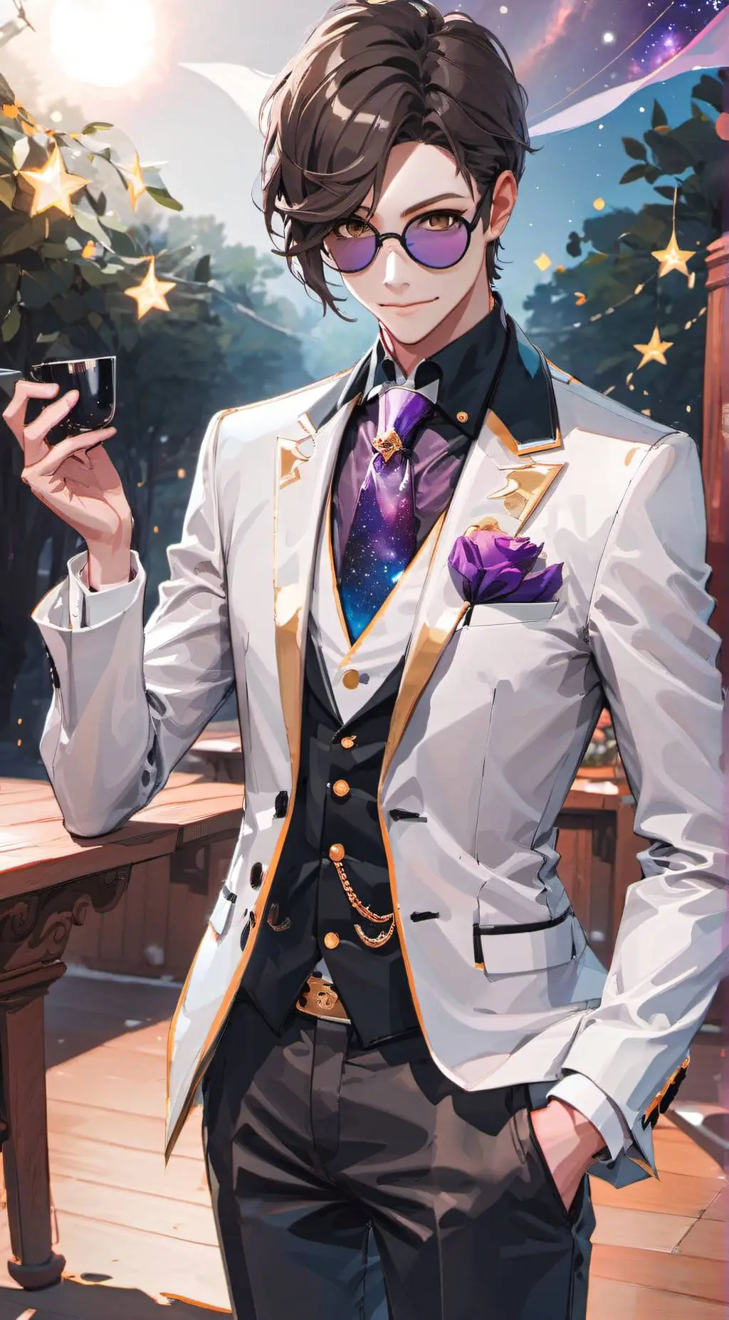 ai character: Louei background