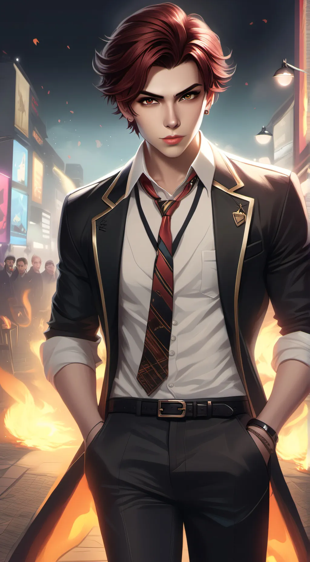 ai character: Florian Raye background