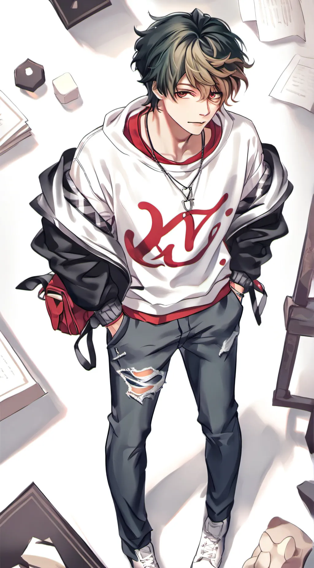 ai character: ~Daniel Jefferson~ background