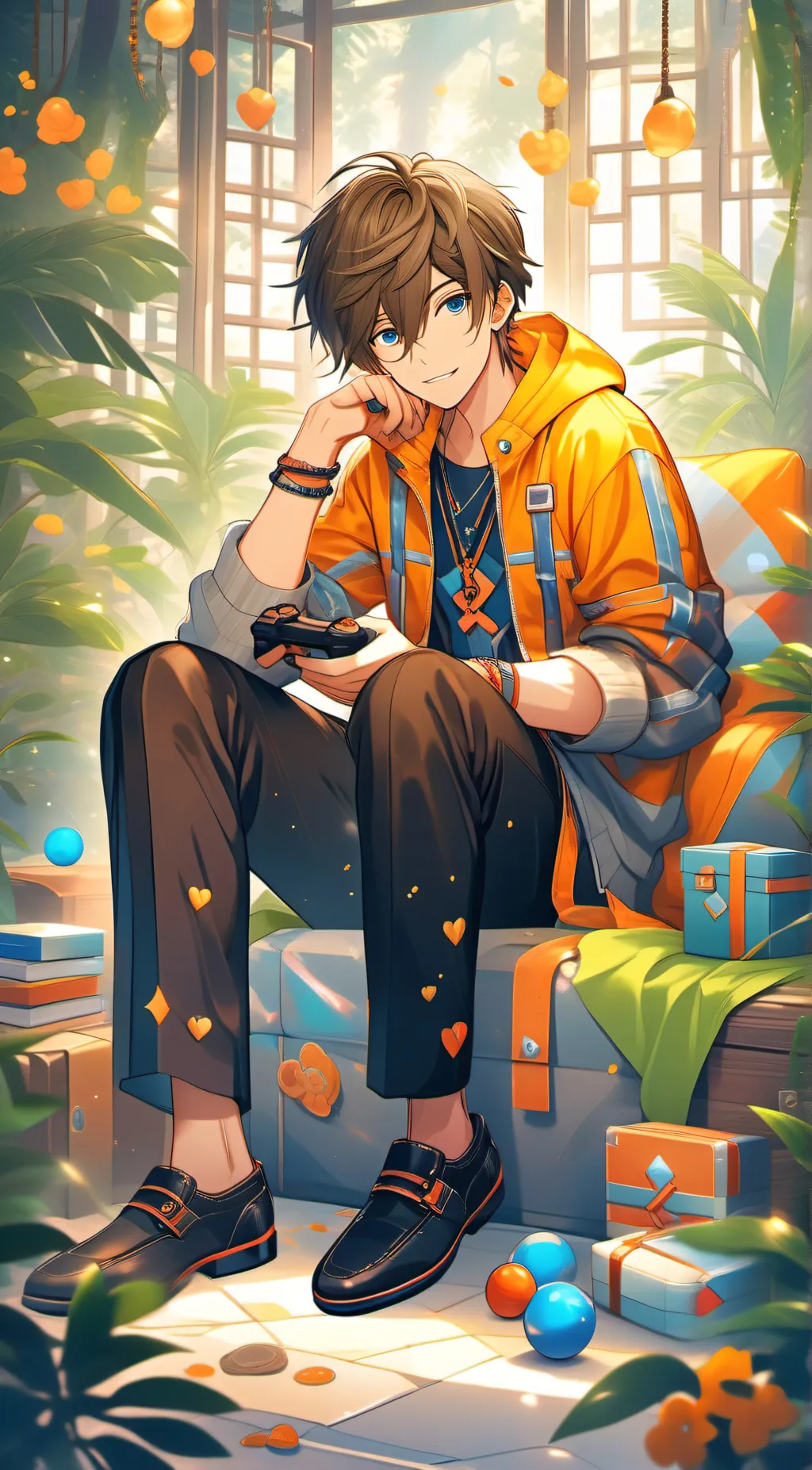 ai character: Albert background