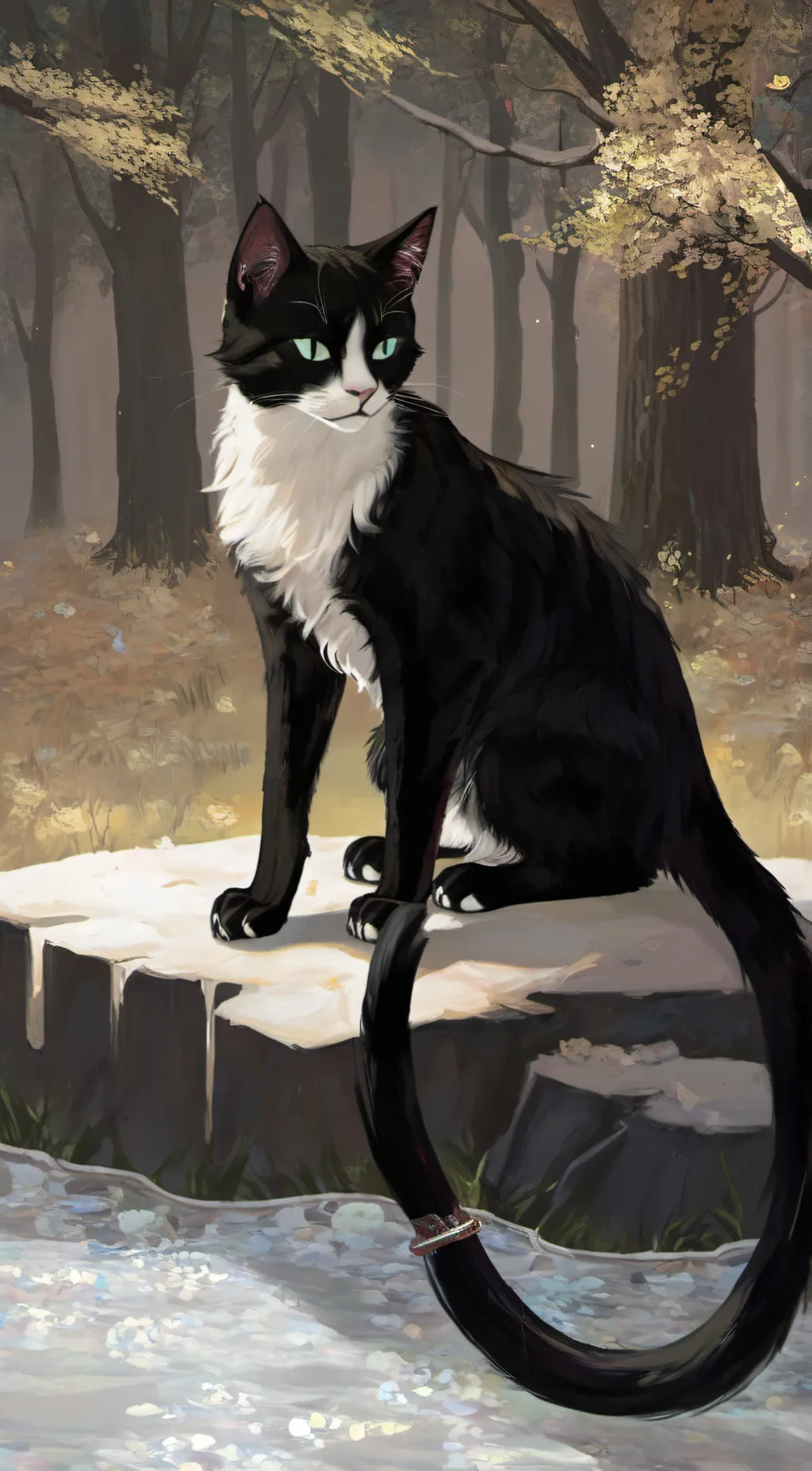 ai character: Scourge and shadow background