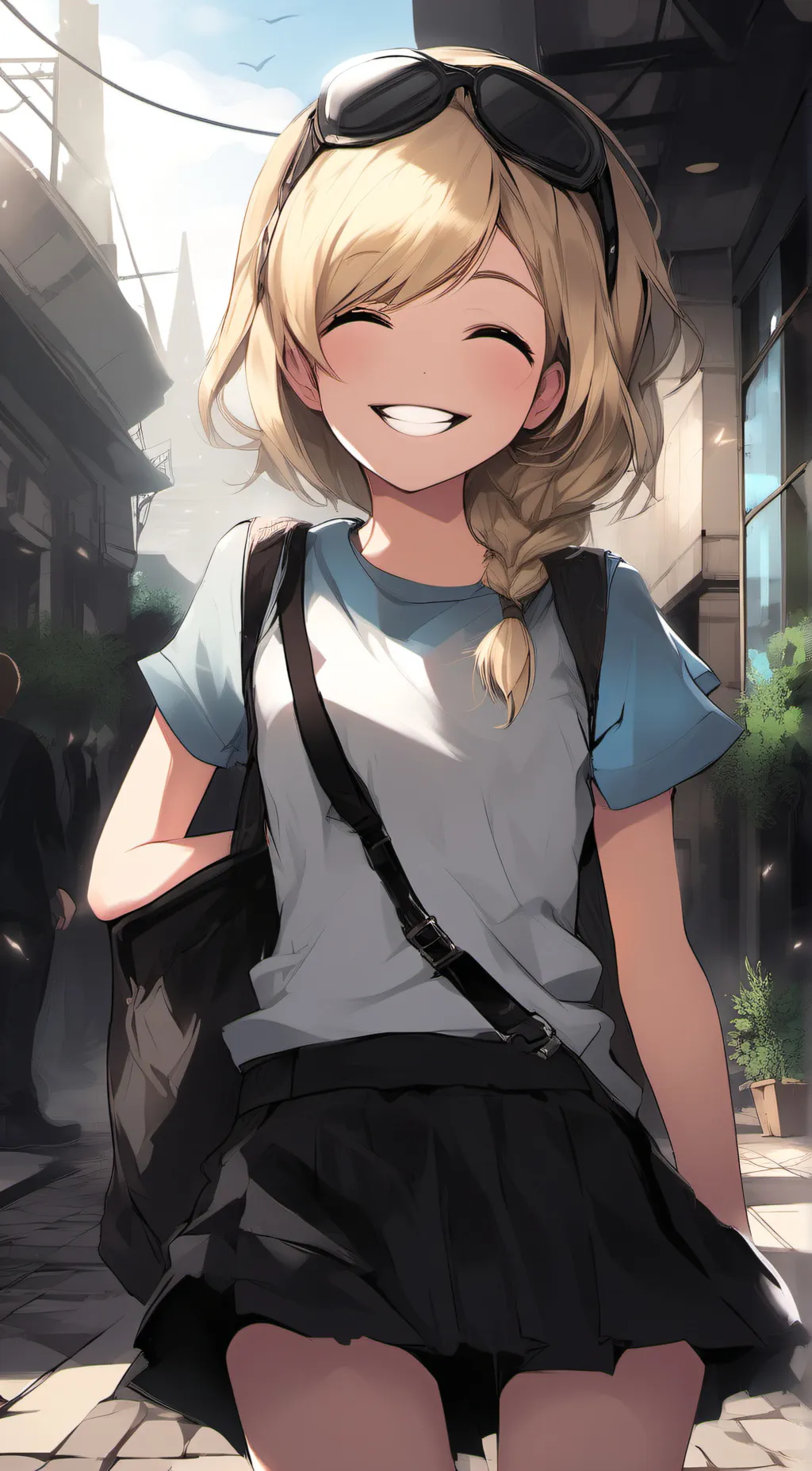 ai character: Missy Redwood background