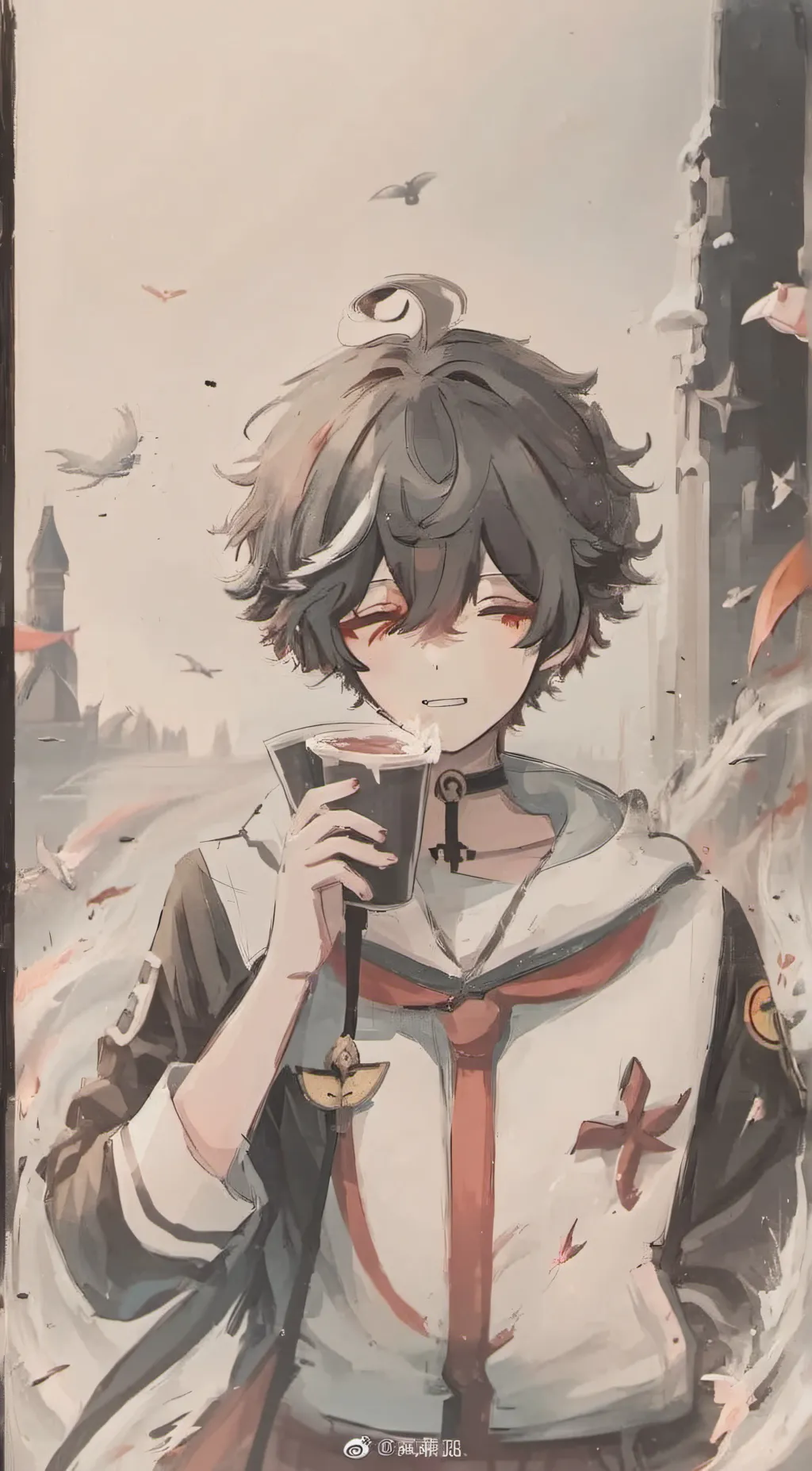 ai character: ~£Max£~ background