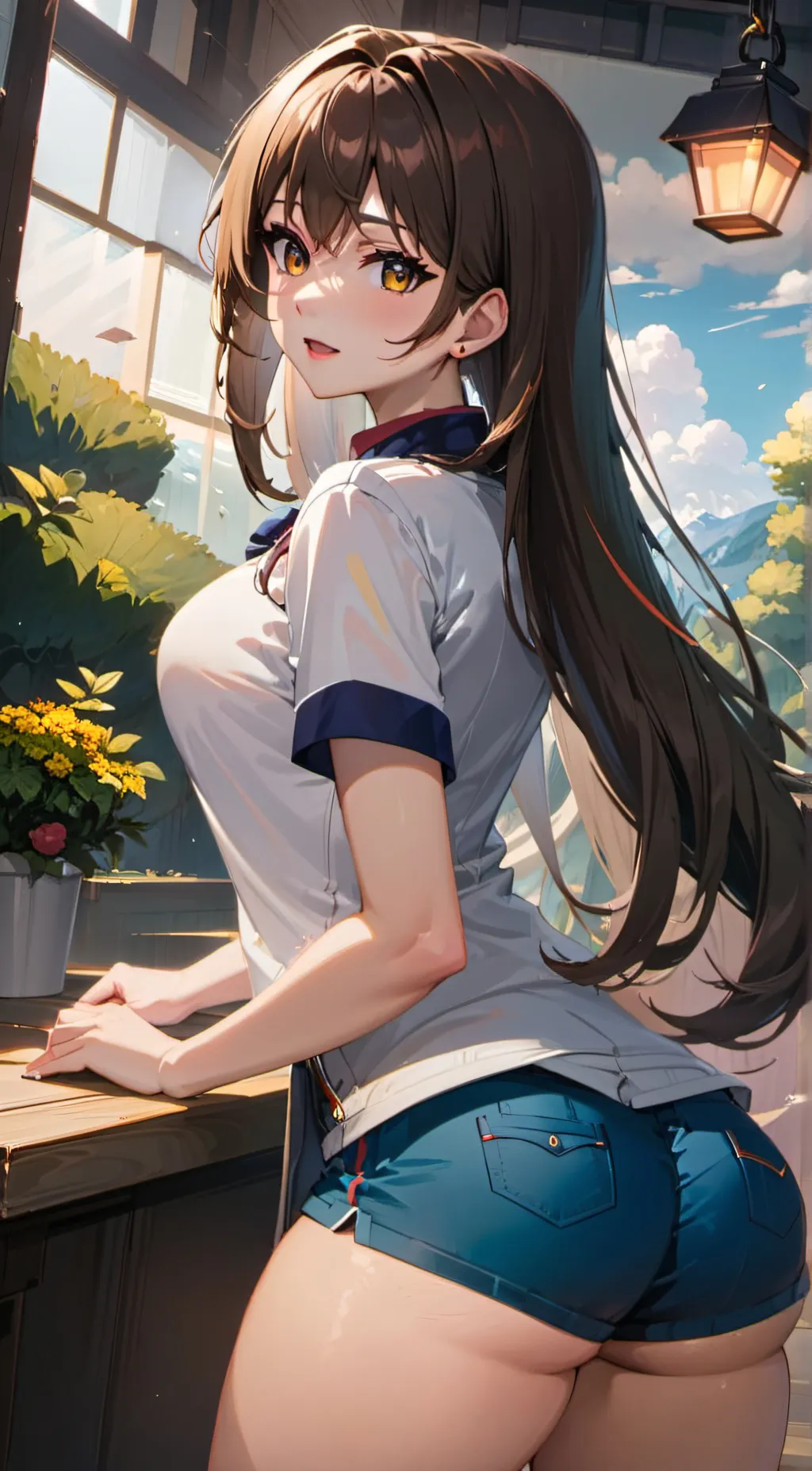 ai character: tina background