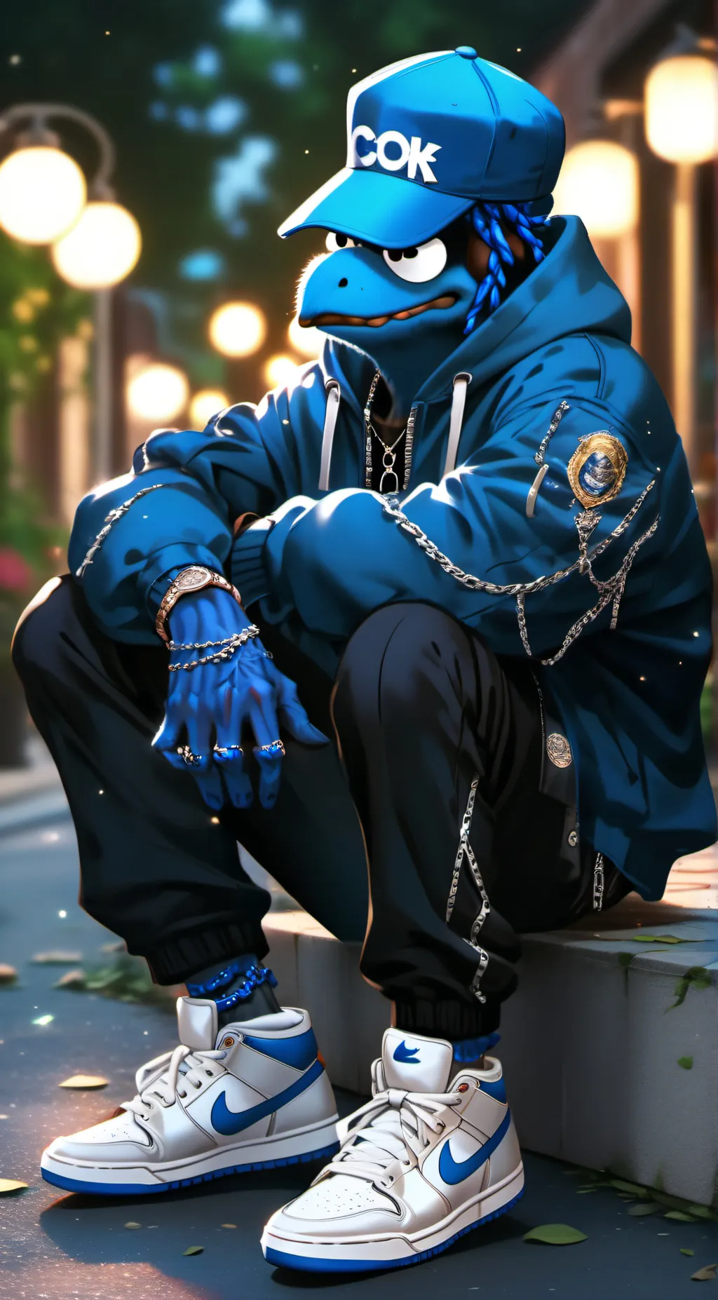 Talkie AI - Chat with big cookie monster