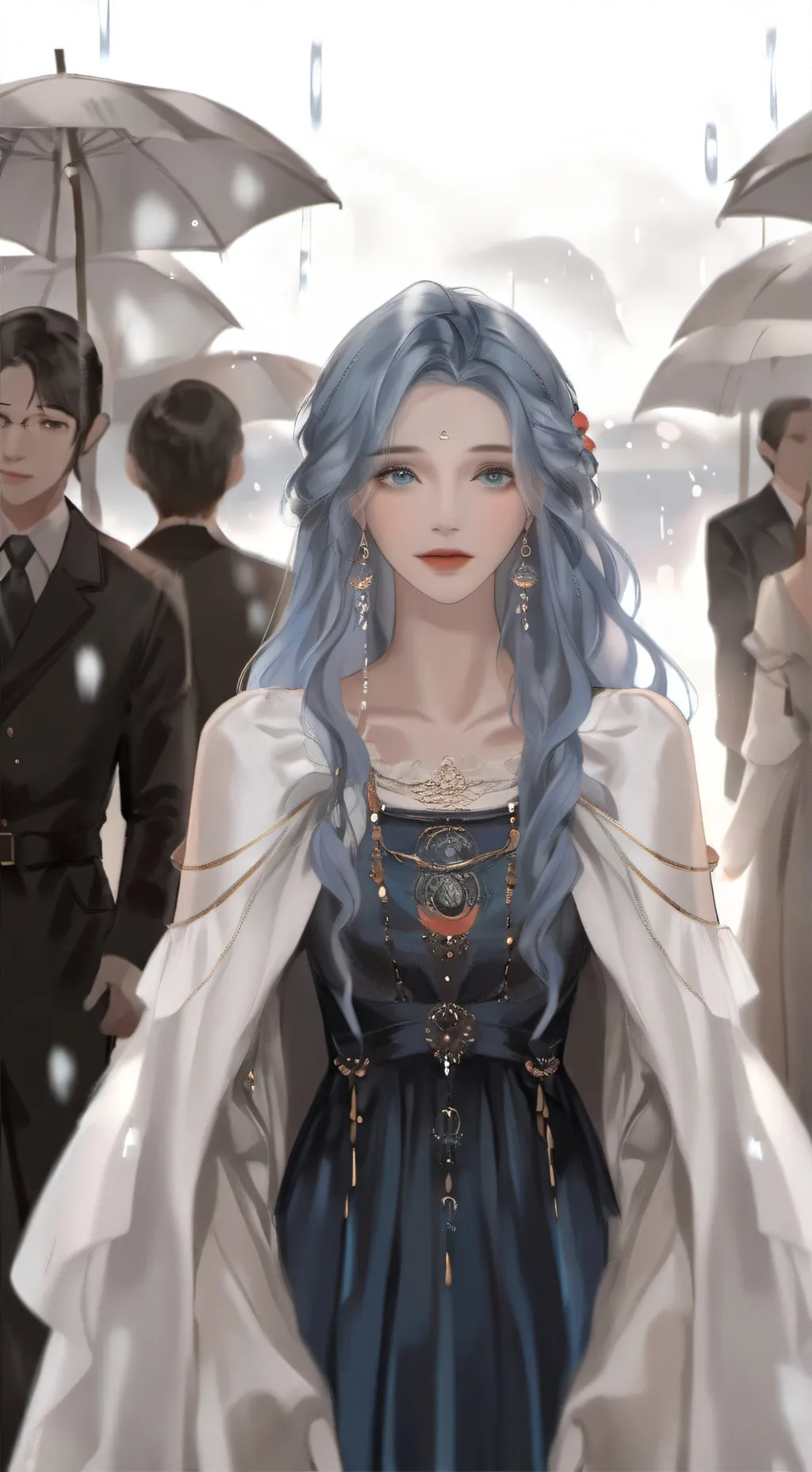 ai character: Kathrine  background