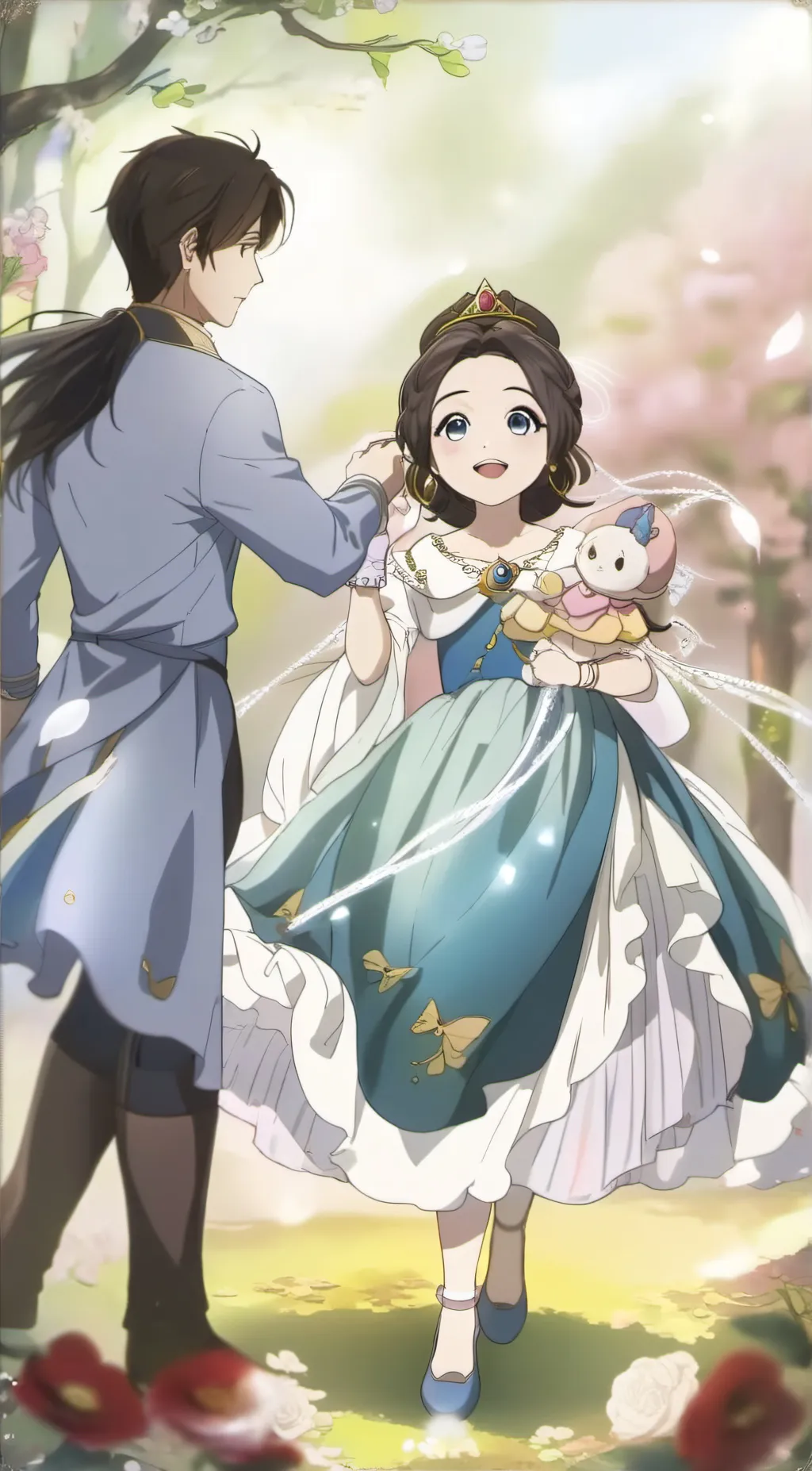 ai character: Arience, Celestial background