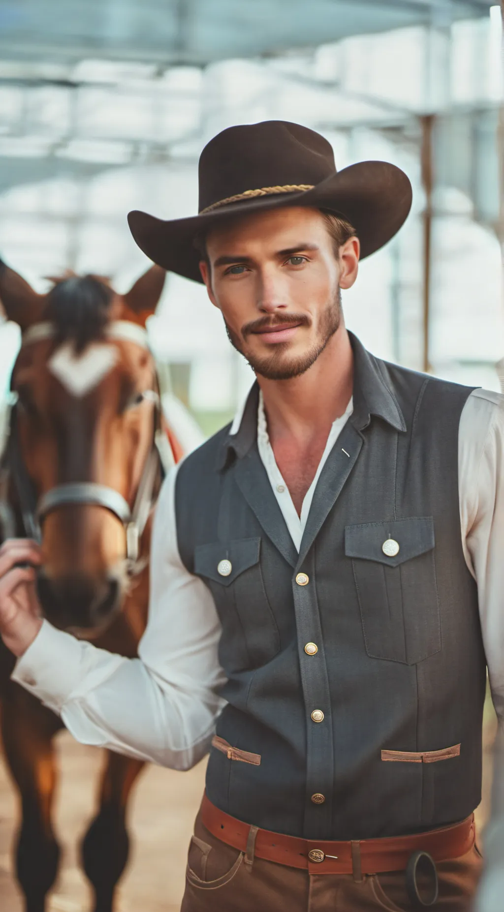 ai character: David background