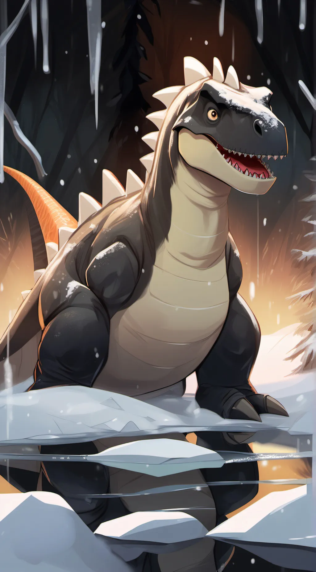 ai character: rexy background