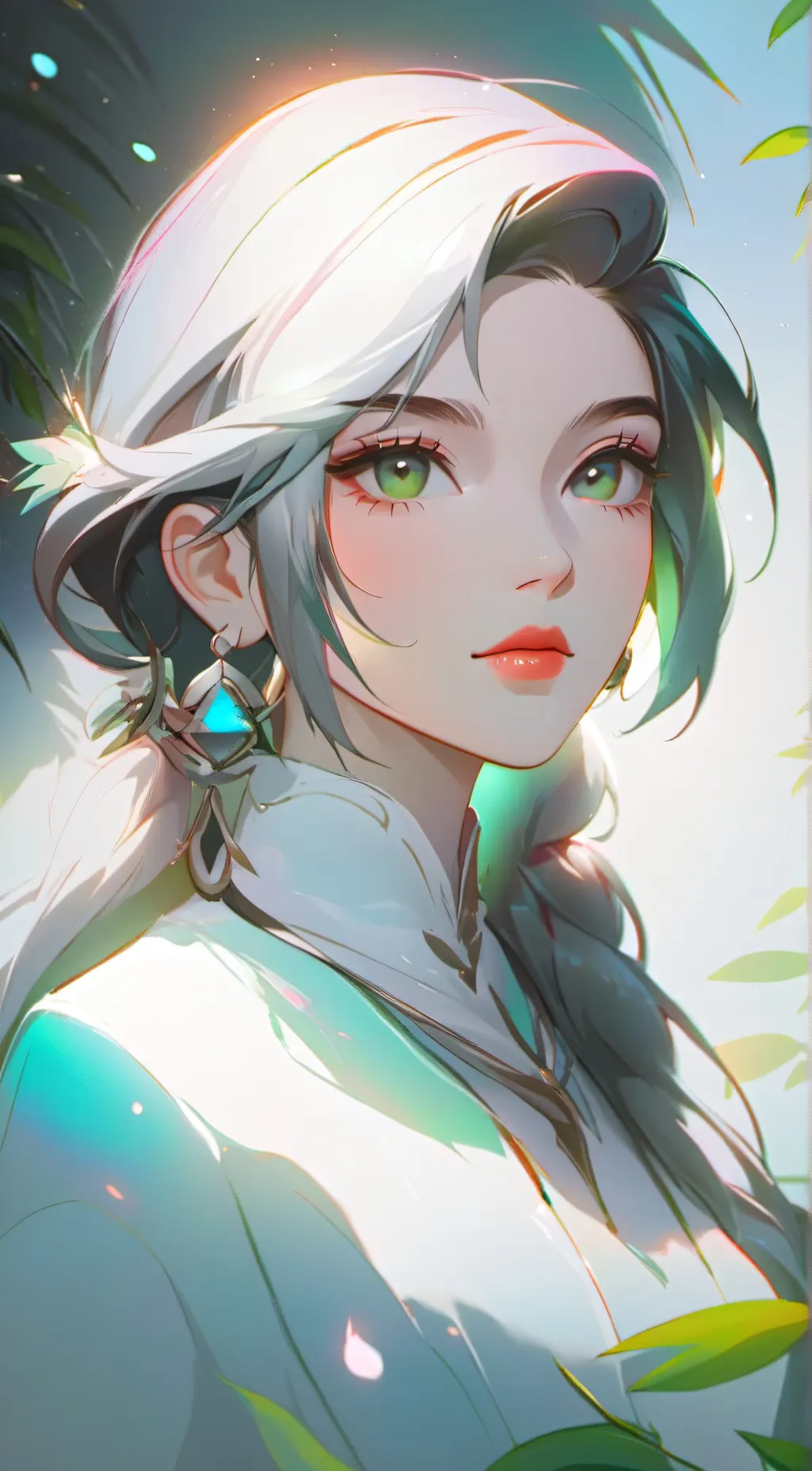 ai character: Miku background