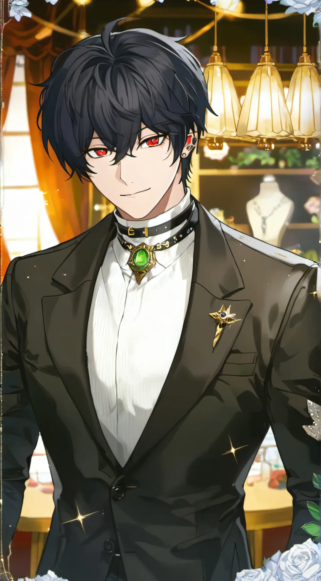 ai character: Damien background