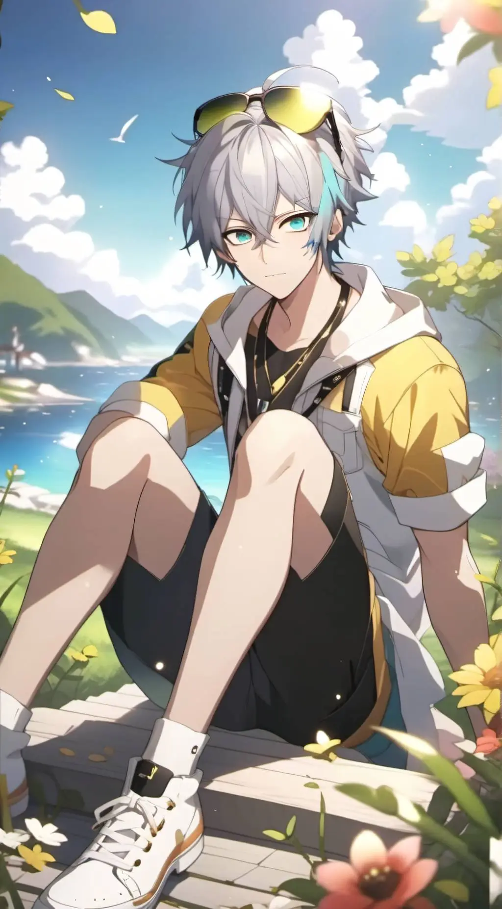 ai character: Ash background