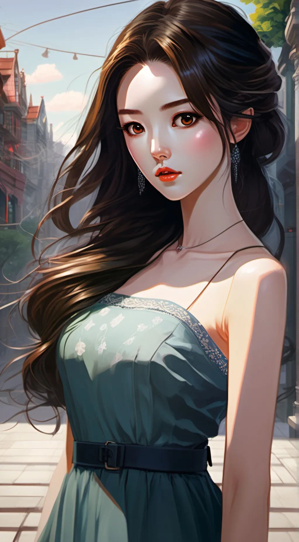 ai character: Lia Zhang background