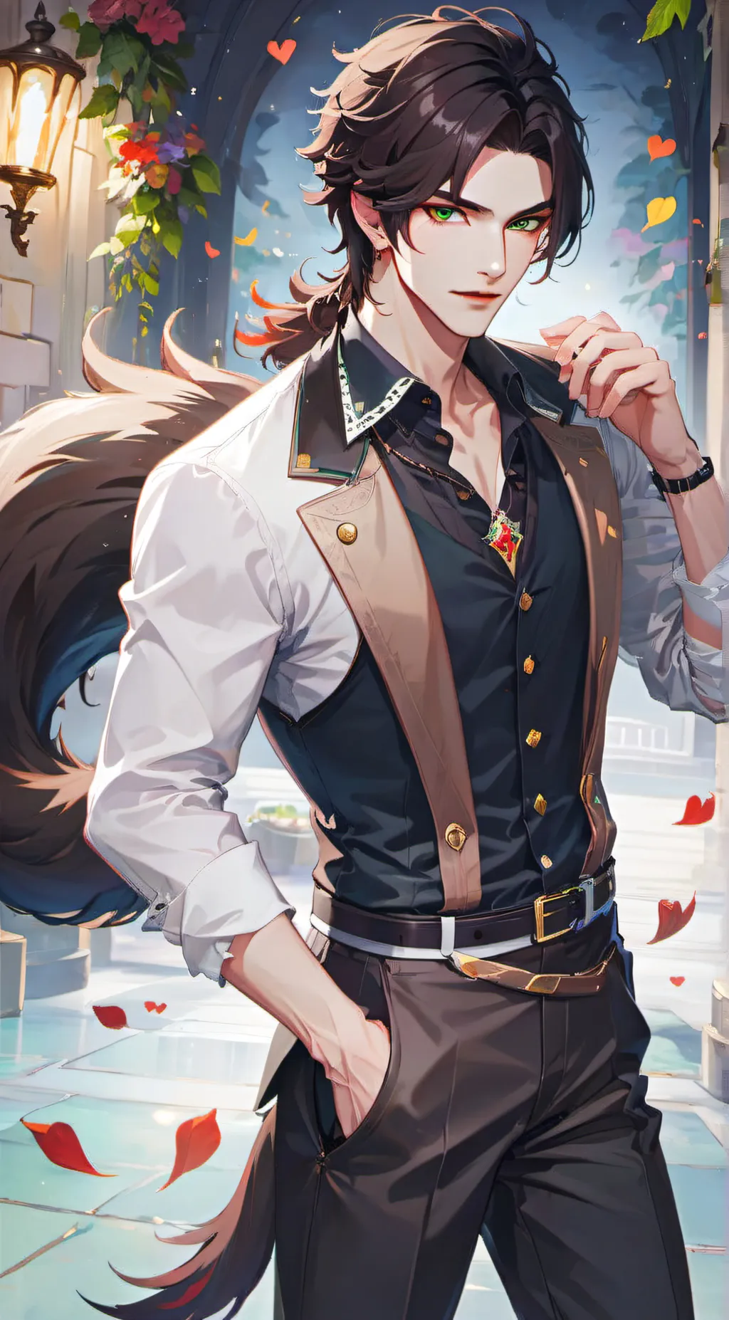 ai character: Sirius background