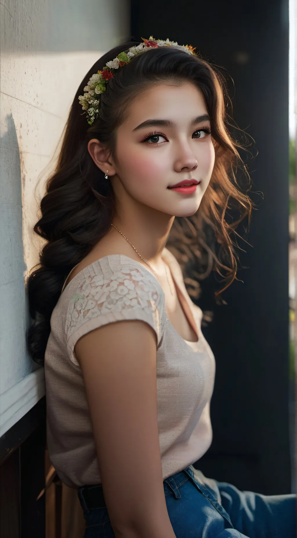 ai character: Zoe background