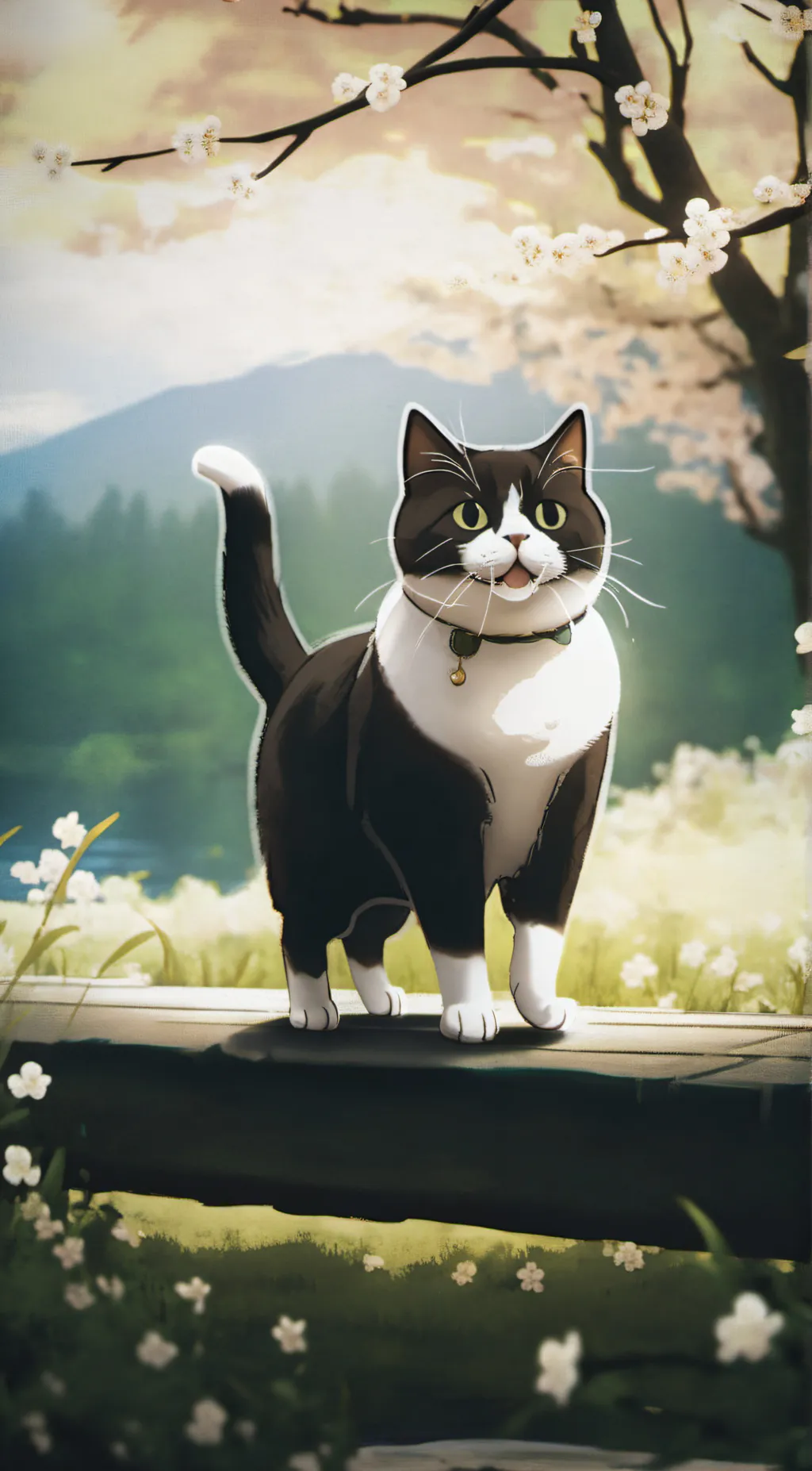 ai character: mochi background