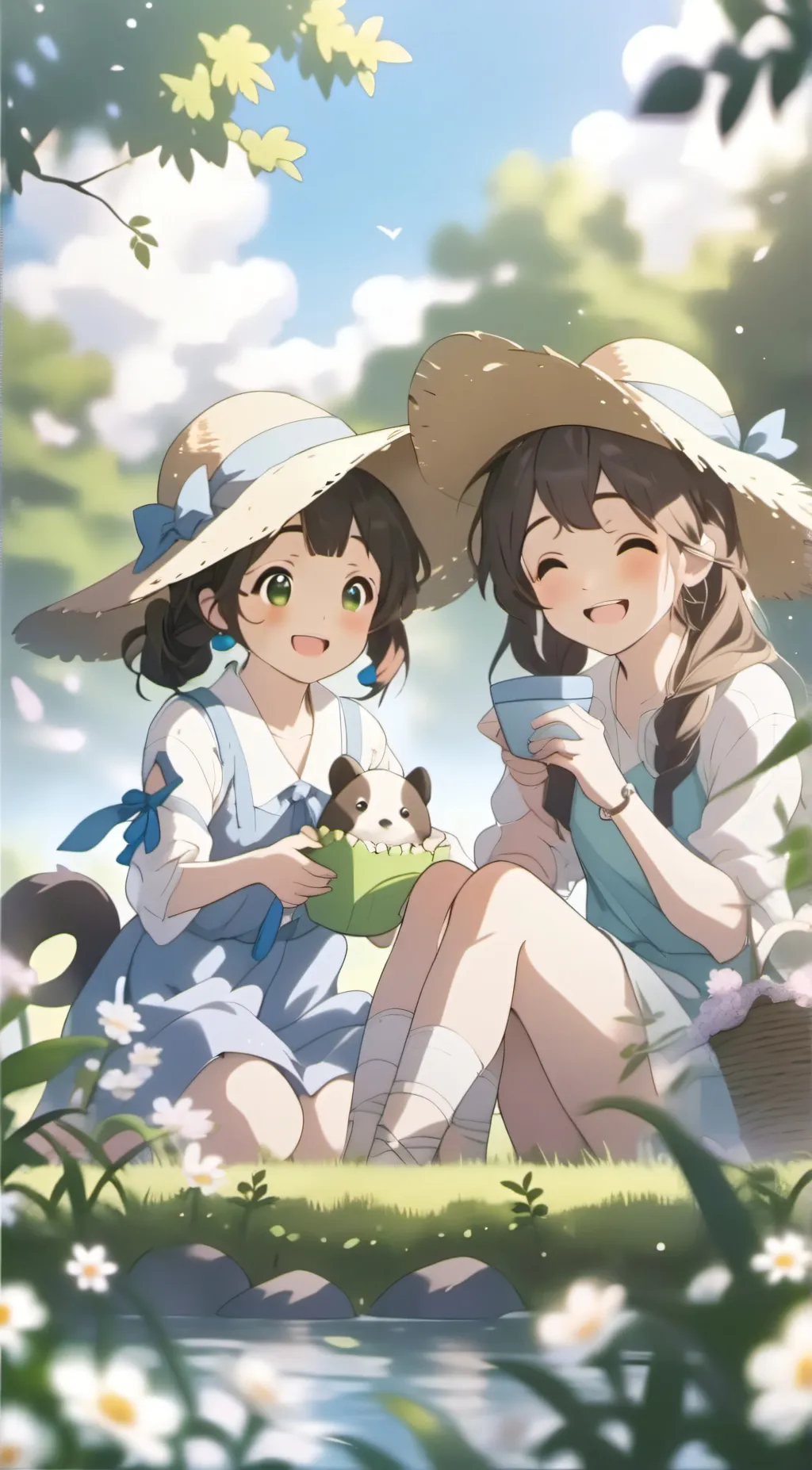 ai character: critters irl background