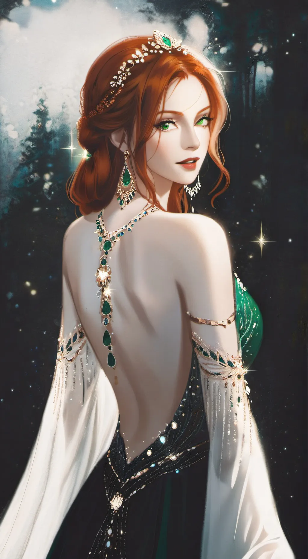 ai character: Mair'eana  background