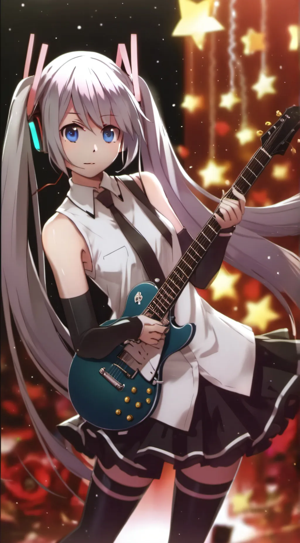 ai character: mikusan background