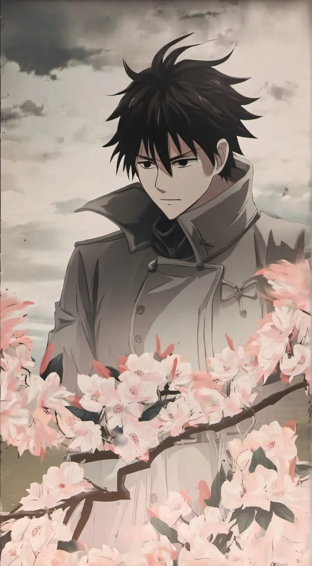 ai character: zen background