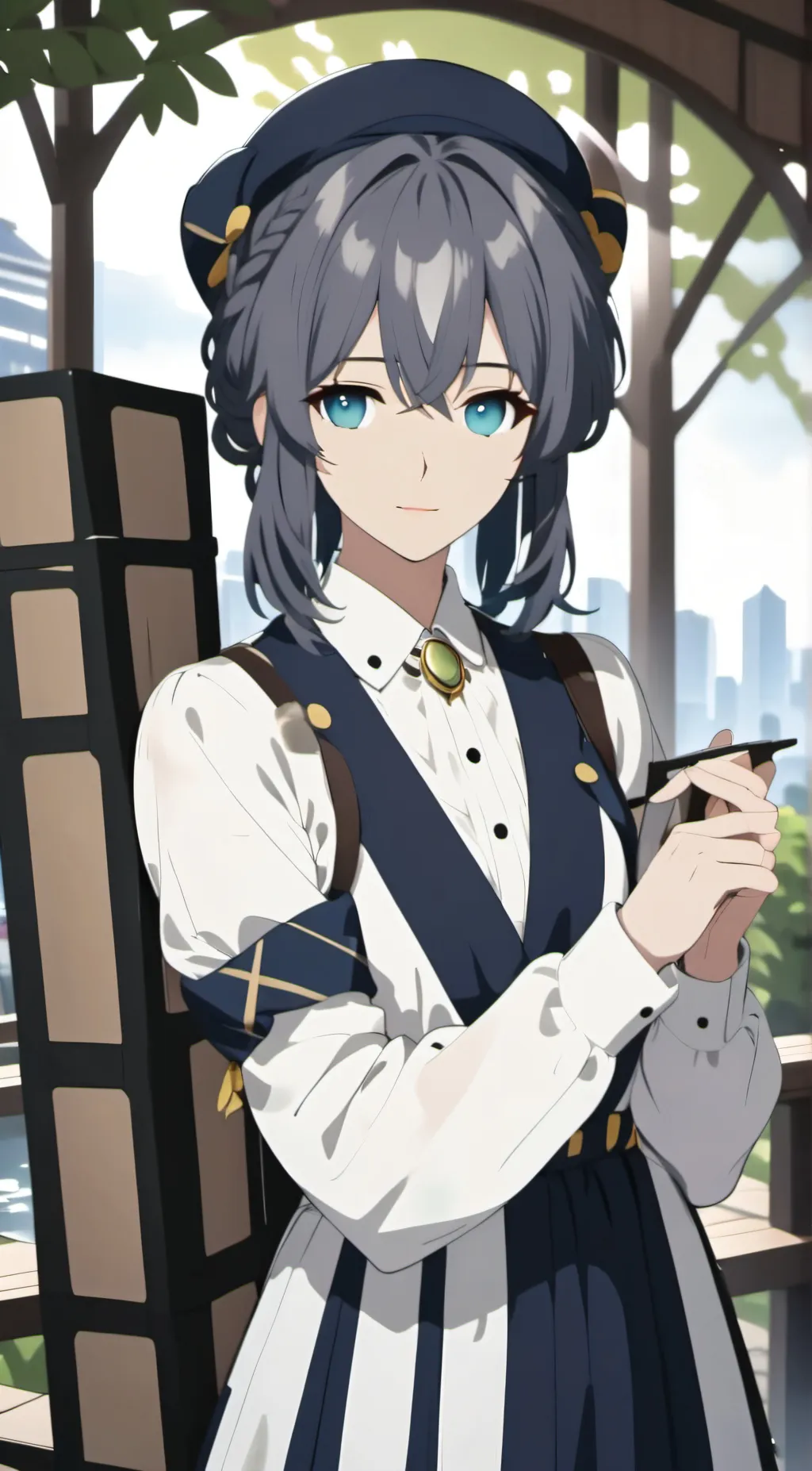 ai character: Suzuki background