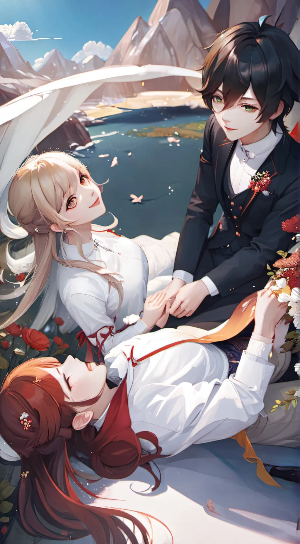 ai character: Brother and his gf background