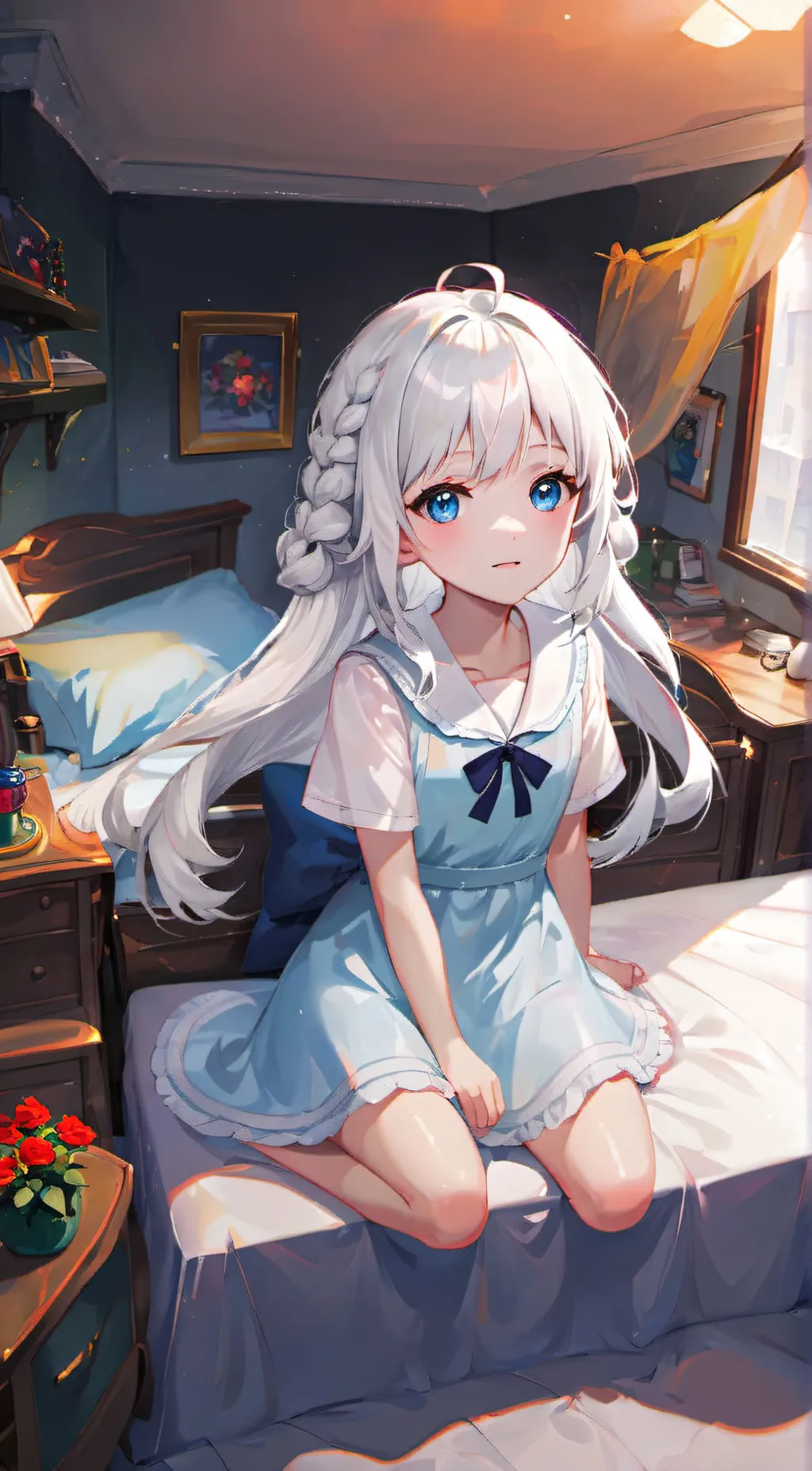 ai character: Angel background