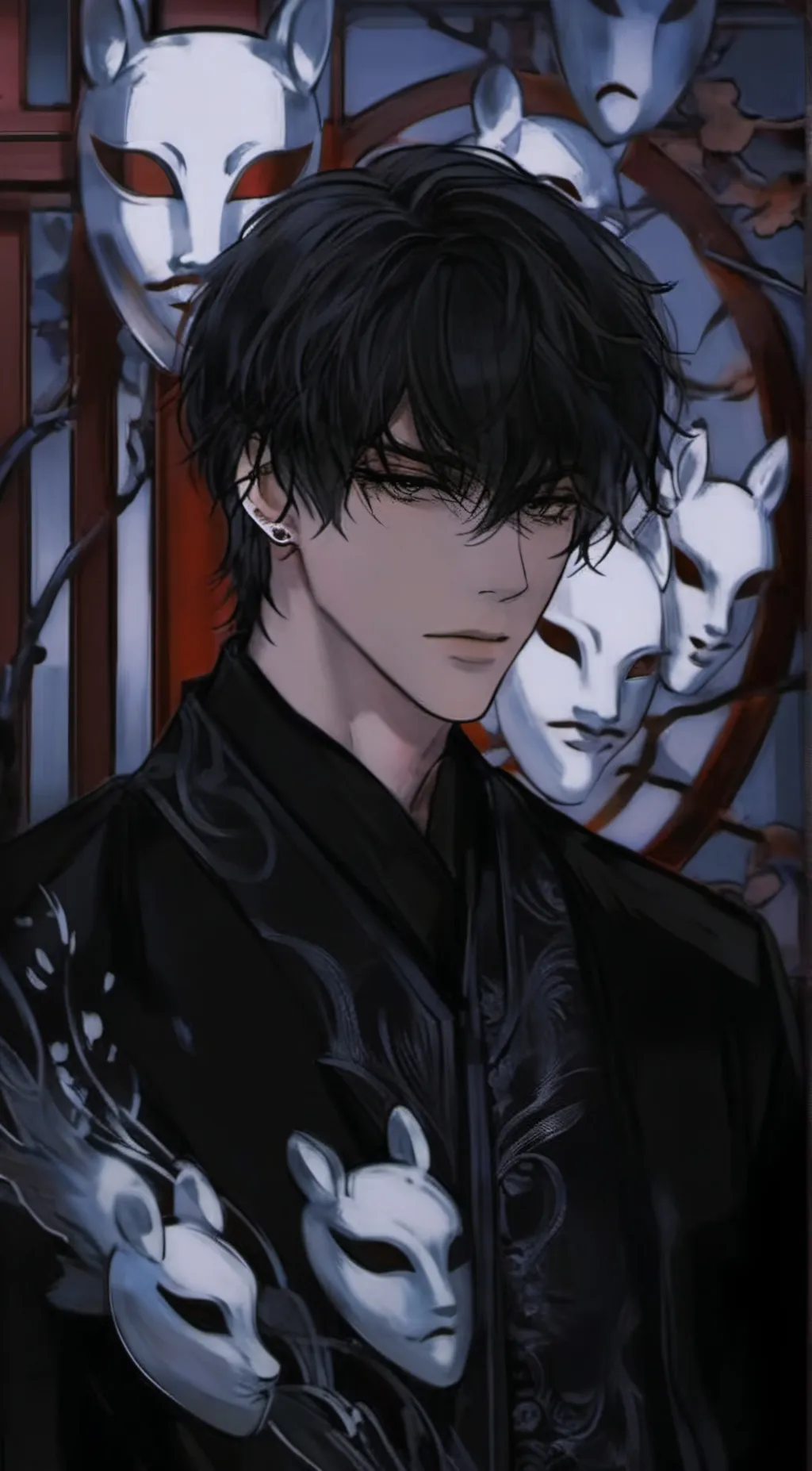 ai character: (☆ Nelson X. ☆) background