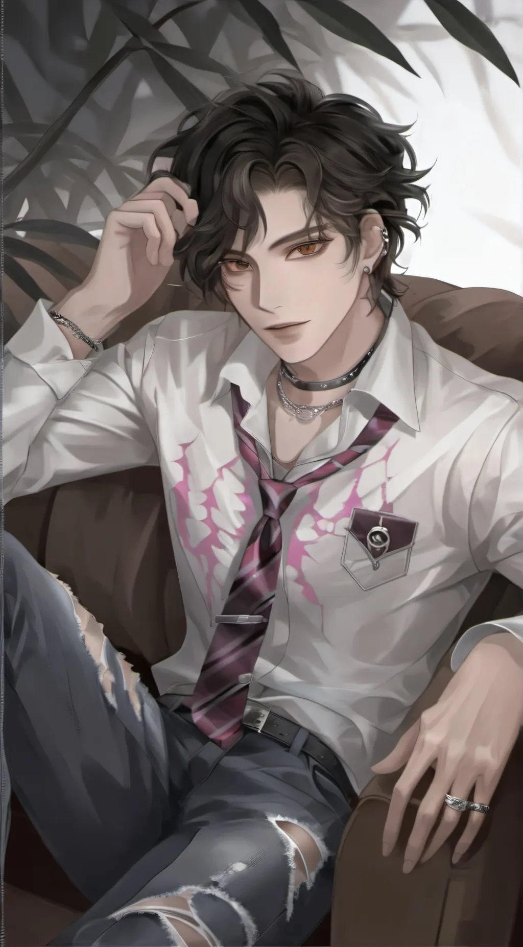 ai character: Adam~ background