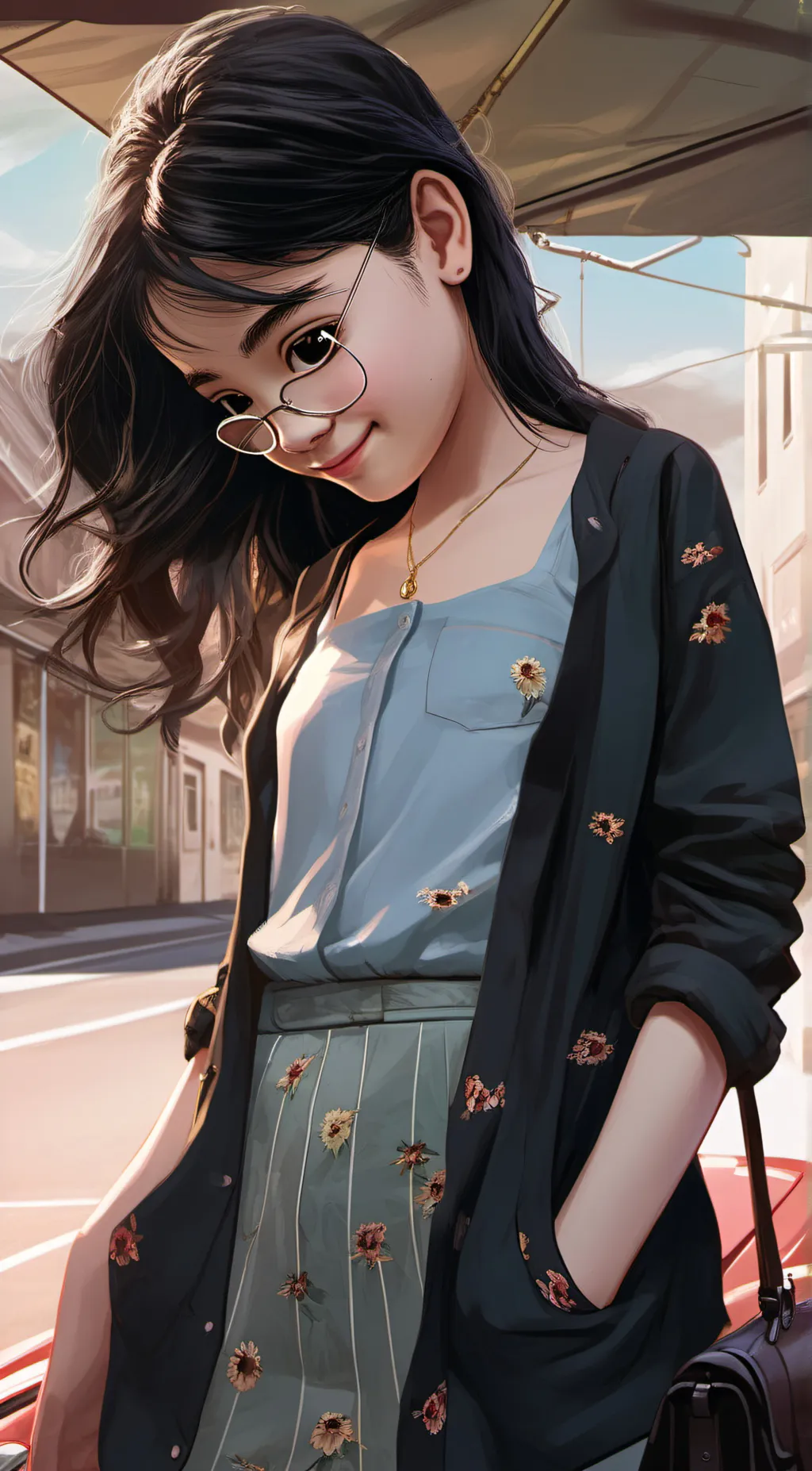 ai character: Angela background