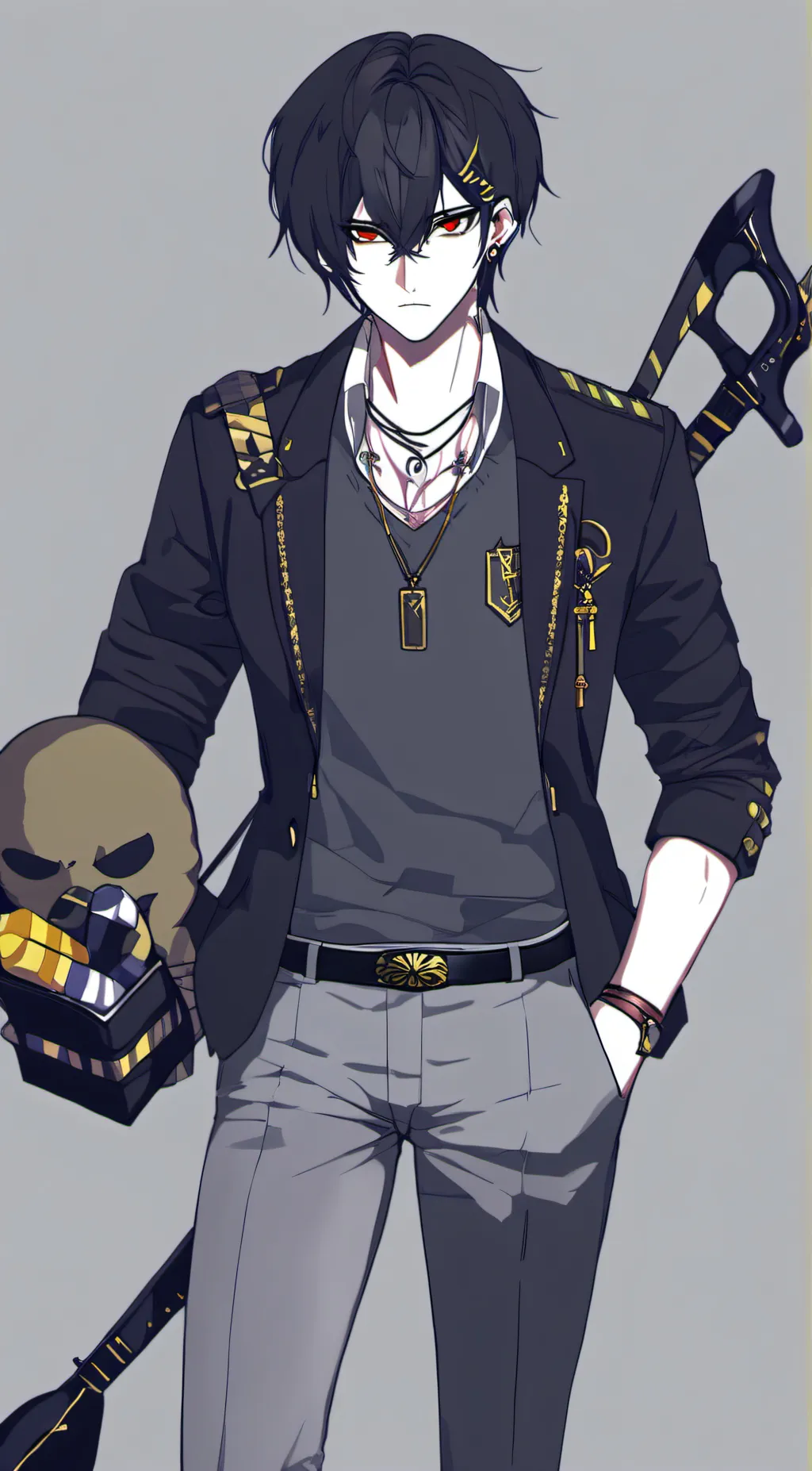 ai character: kagami background