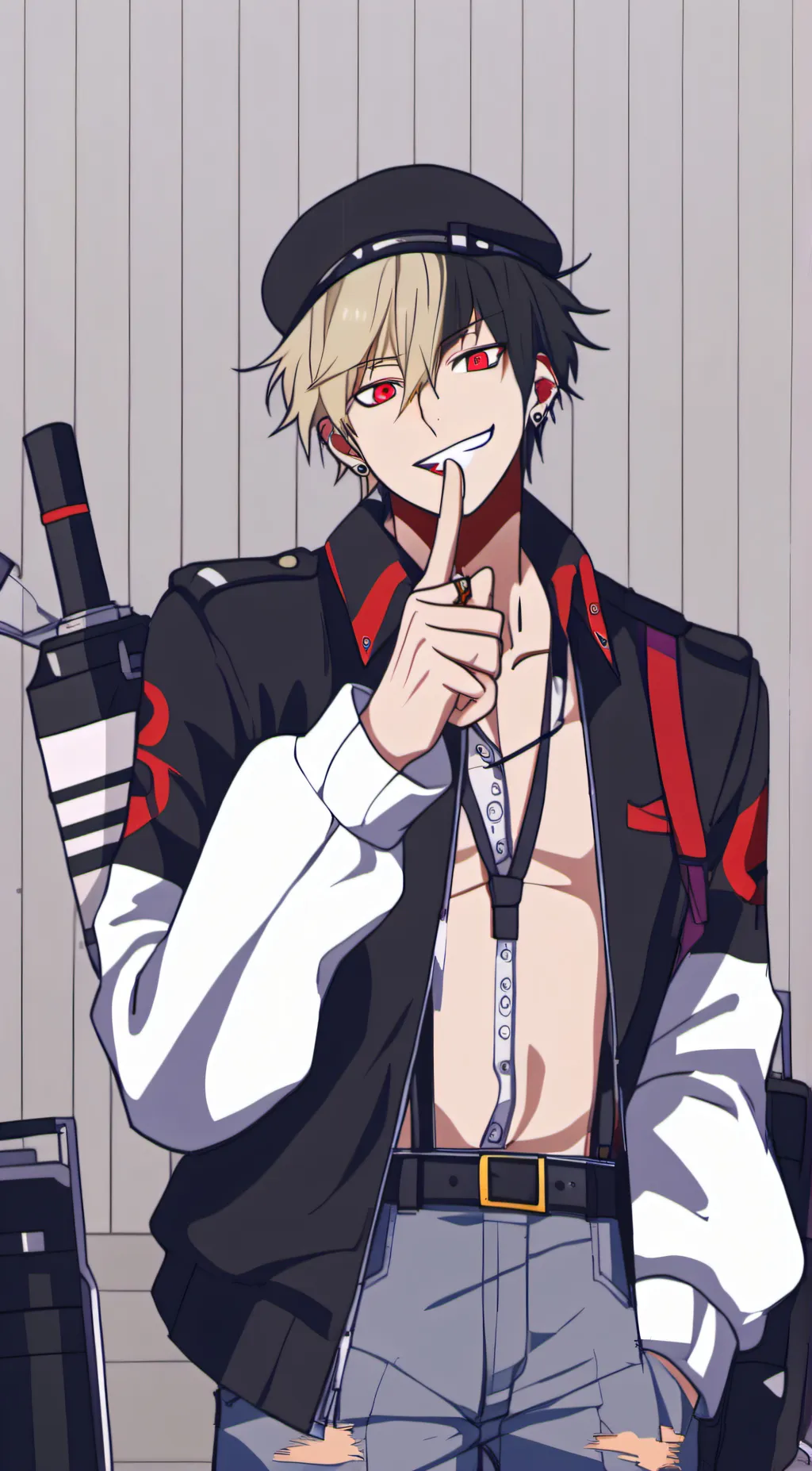 ai character: Bakugo background