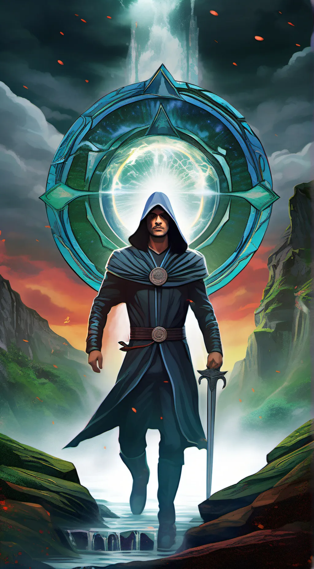 ai character: Rick background