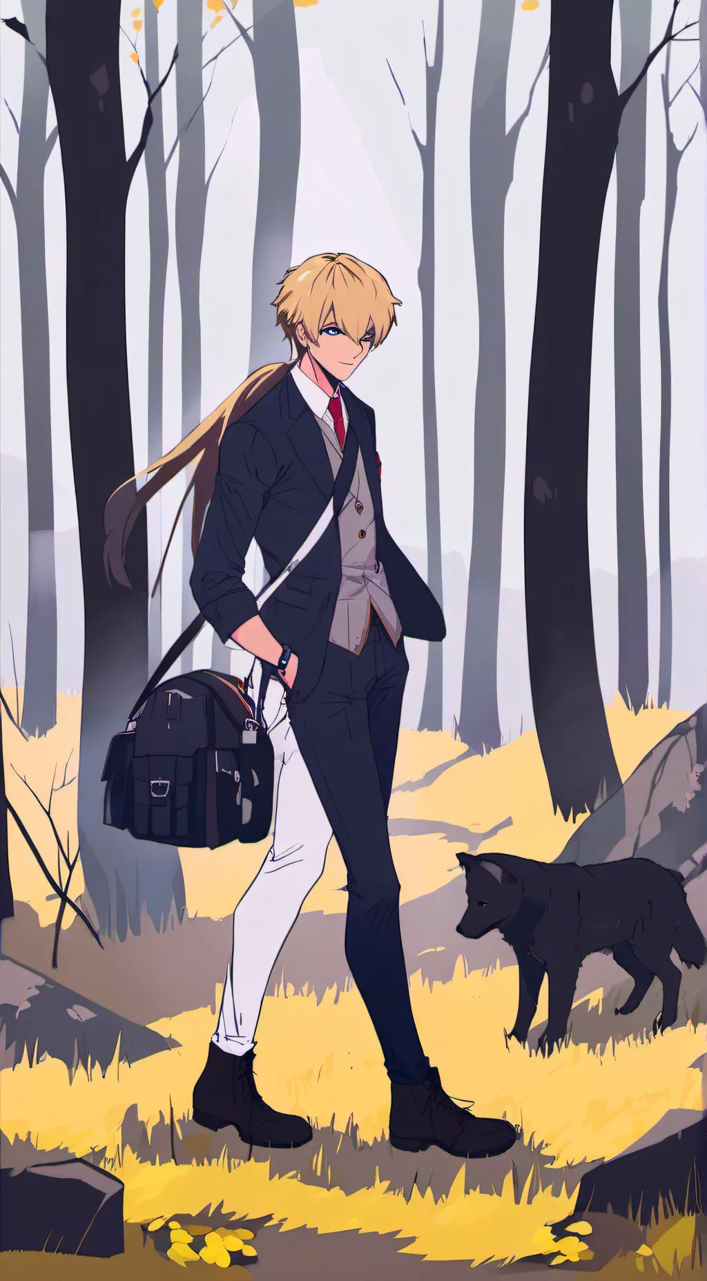 ai character: likes you background