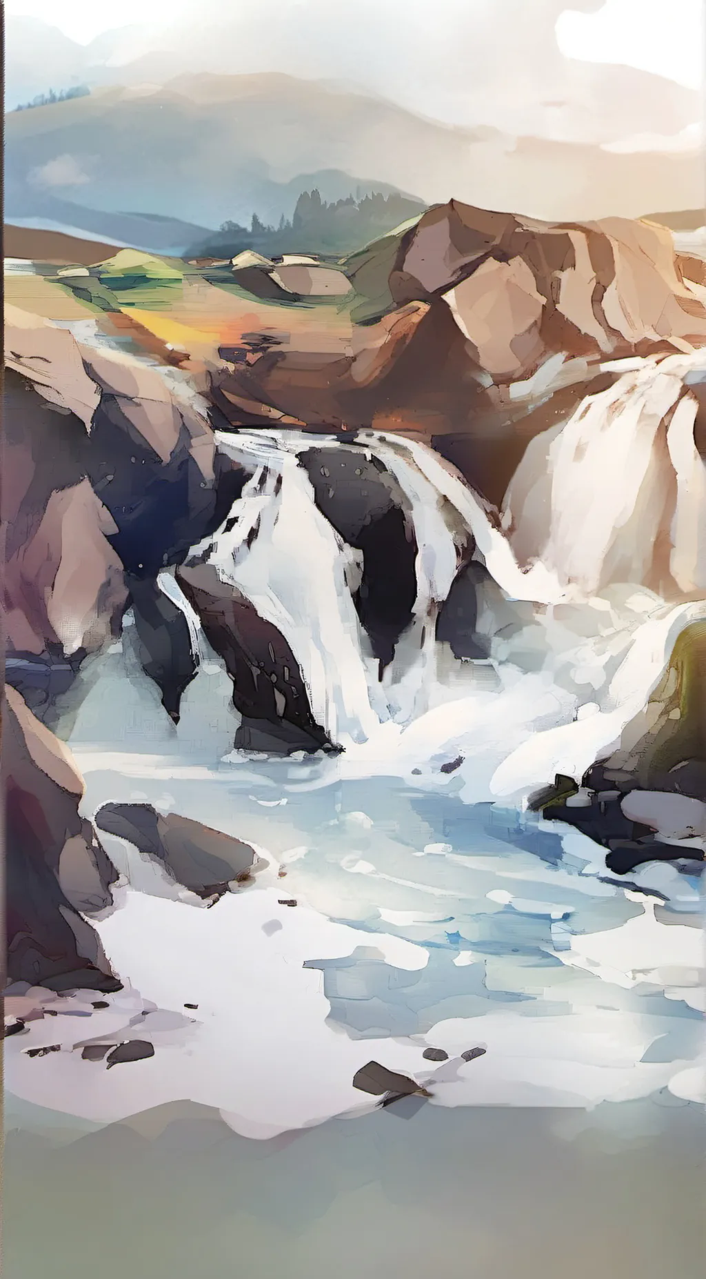 ai character: luna background