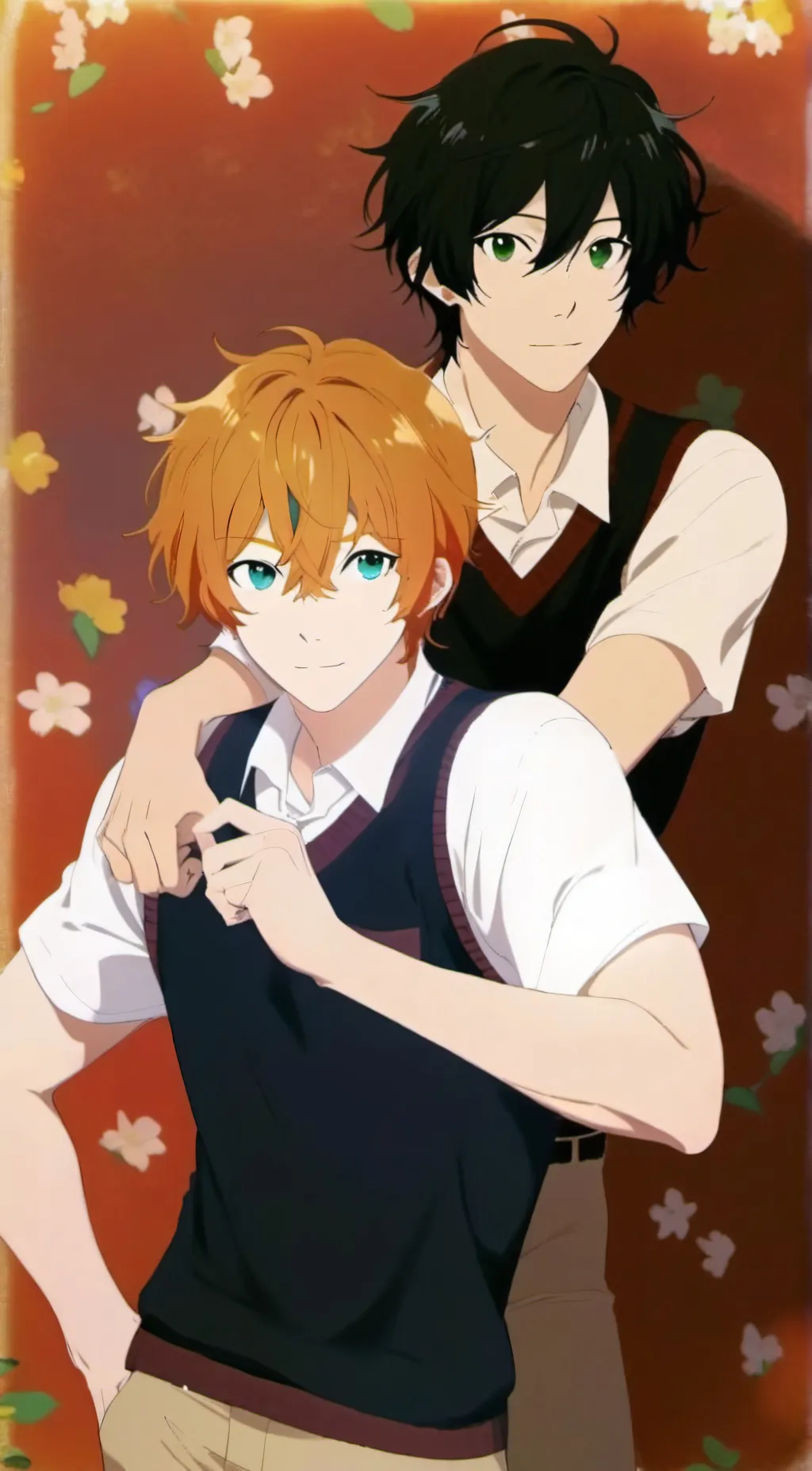 ai character: Aaron and Luke background