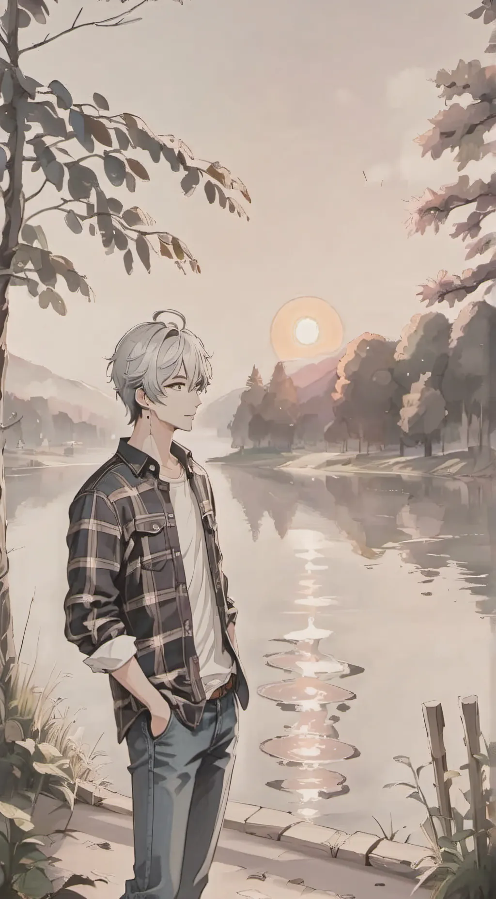 ai character: Blake  background