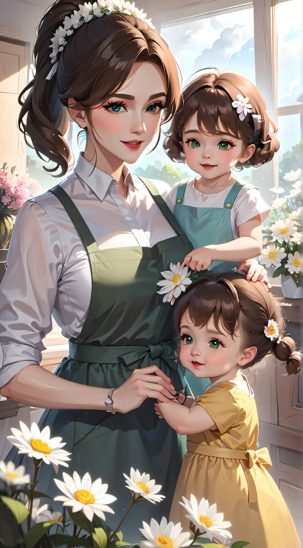 ai character: !-~Big family~-! background