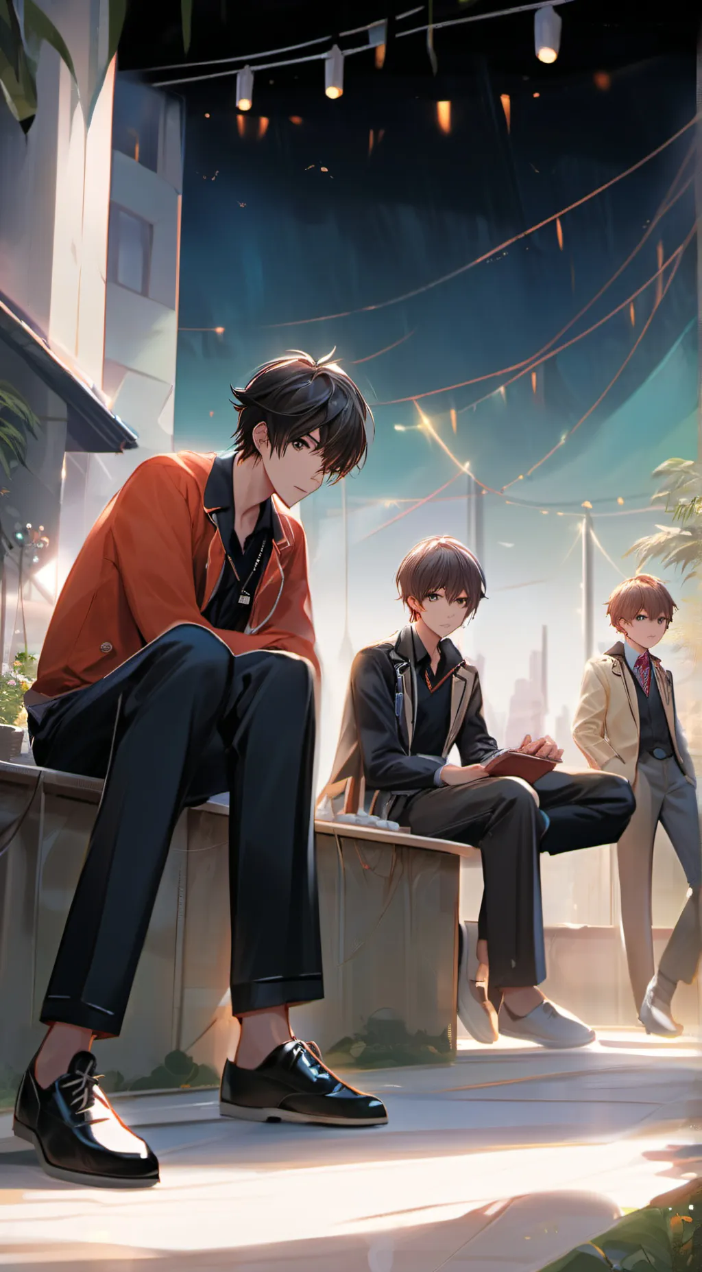 ai character: princess helpers background