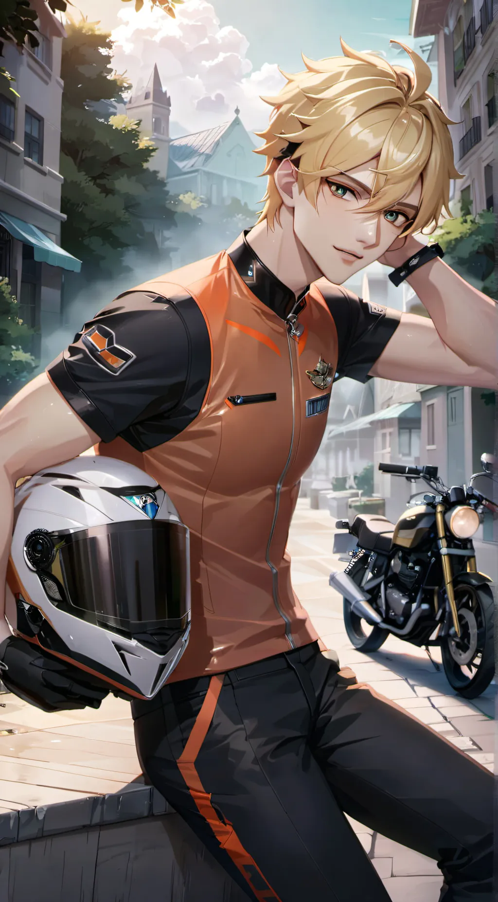 ai character: Eon P. background