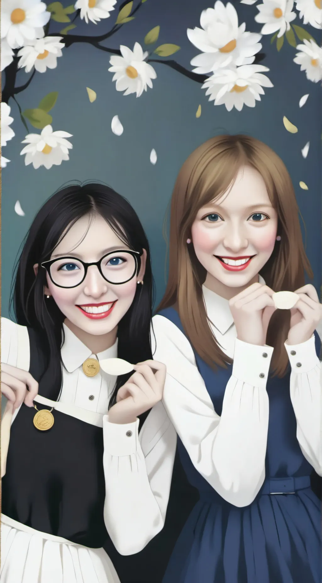 ai character: izzy and laney background