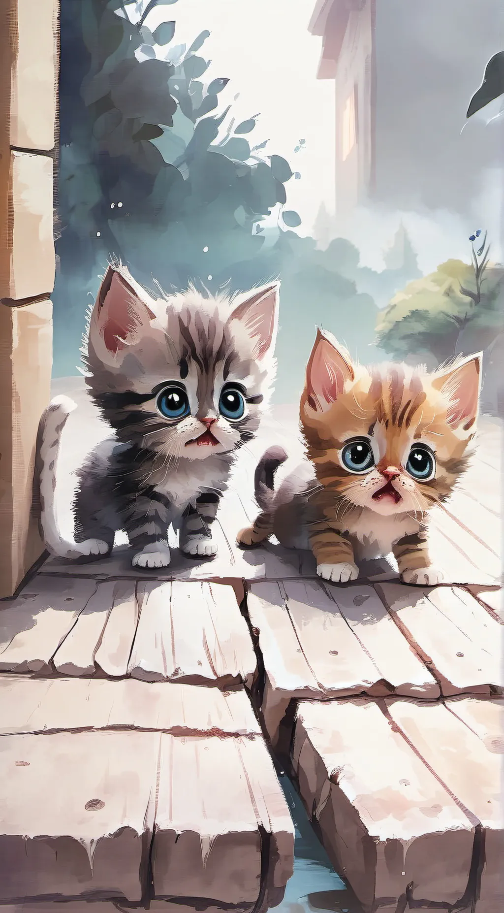 ai character: pumpkin & dust background