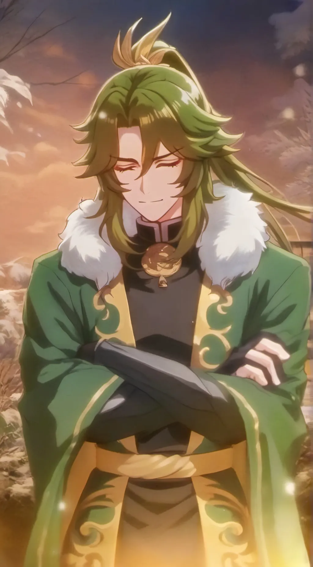 ai character: Houzhang background