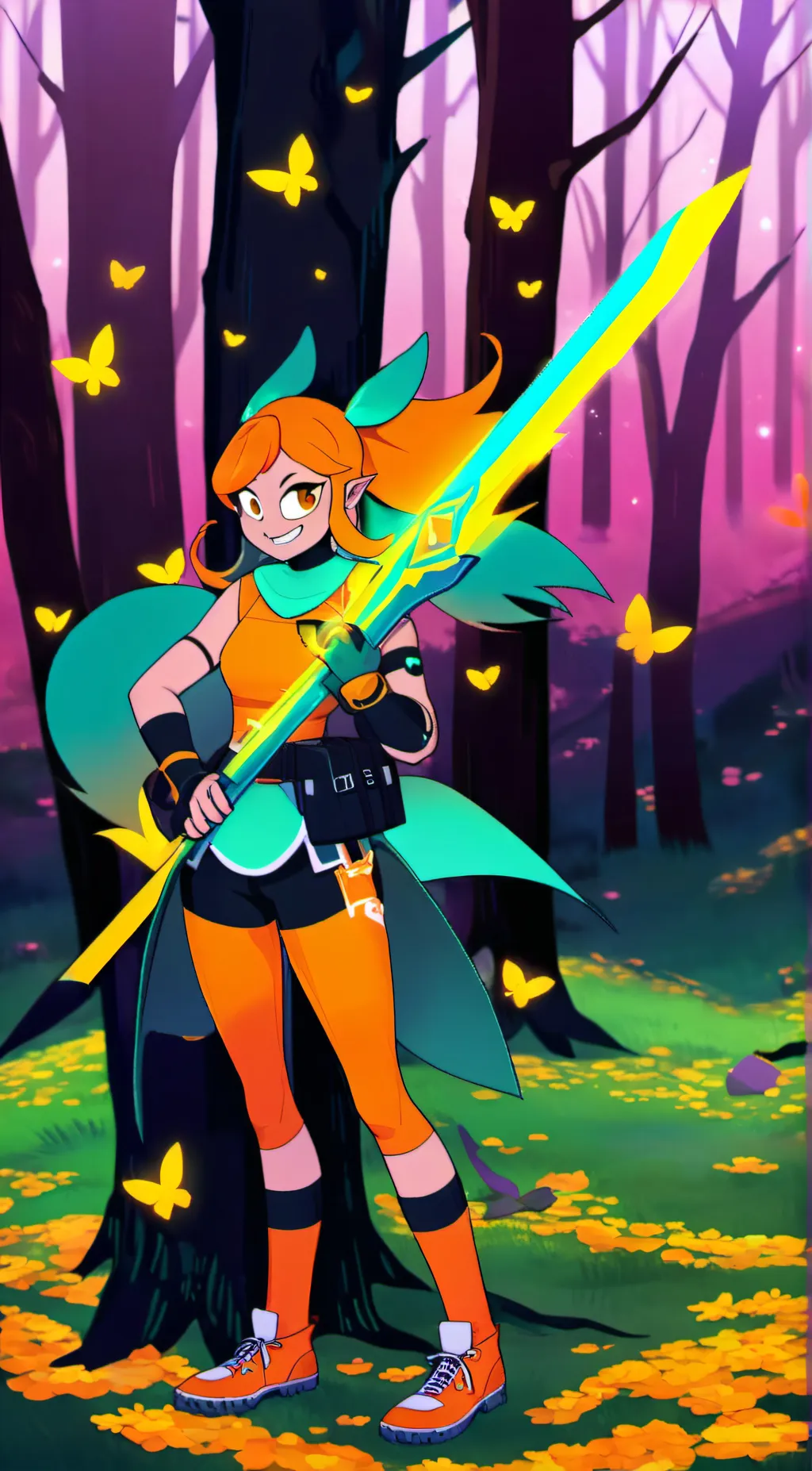 ai character: nancy background